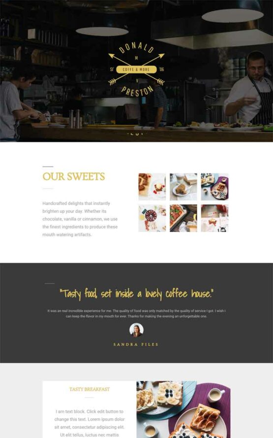 Bakery Shop Website